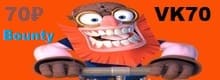 Bounty 70₽ код VK70