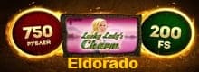 Eldorado за депозит 750 рублей 200 FS в Lucky Lady's Charm